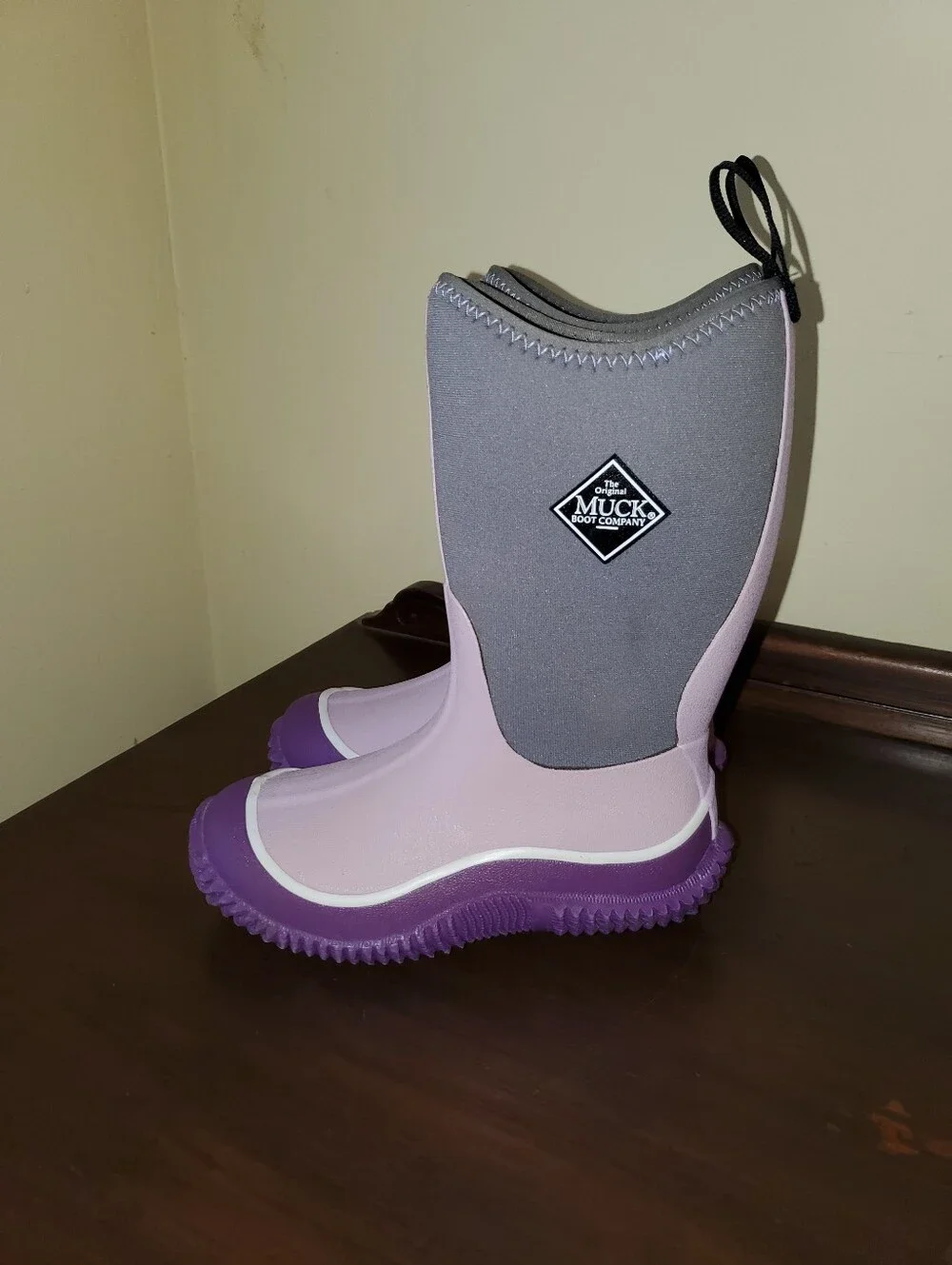 Muck Boot Company Purple Hale Neoprene Rain Boots Sz 13
